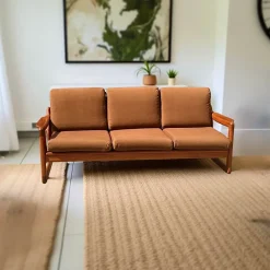 Pamono Vintage Teak Seating Group from Komfort Denmark, 1960s, Set of 3><noscript><img width=