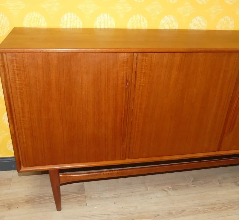 Pamono Vintage Teak Sideboard by Heinrich Riestenpatt for RT Möbel, 1960s> Sideboards & Buffets