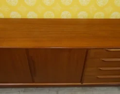 Pamono Vintage Teak Sideboard by Heinrich Riestenpatt for RT Möbel, 1960s><noscript><img width=