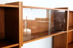Pamono Vintage Teak Wall Unit, 1960s><noscript><img width=