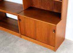 Pamono Vintage Teak Wall Unit, 1960s><noscript><img width=