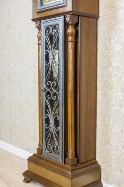 Pamono Vintage Tempus Fugit Grandfather Clock with Chime, 1985><noscript><img width=