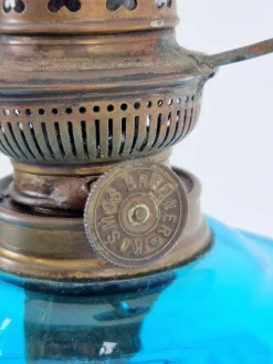 Clearance Pamono Vintage 20th Century Kosmos Brenner Oil Lamp Glass Copper, 1930s