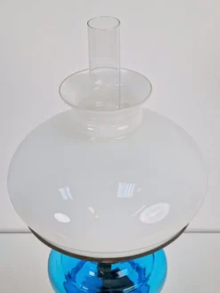 Clearance Pamono Vintage 20th Century Kosmos Brenner Oil Lamp Glass Copper, 1930s