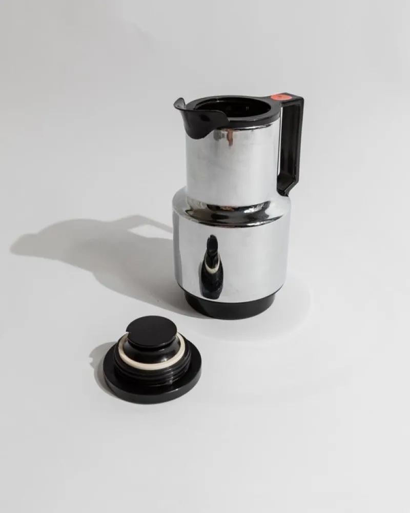 Pamono Vintage Thermos Flask in Chrome by Rido Busse for Dr. Zimmermann, 1970s