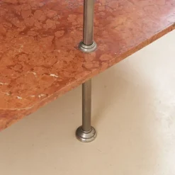 Pamono Vintage Toilet Table in Pink Marble, 1920s><noscript><img width=