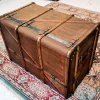 Pamono Vintage Travel Trunk, 1940s> Trunks Crates & Baskets