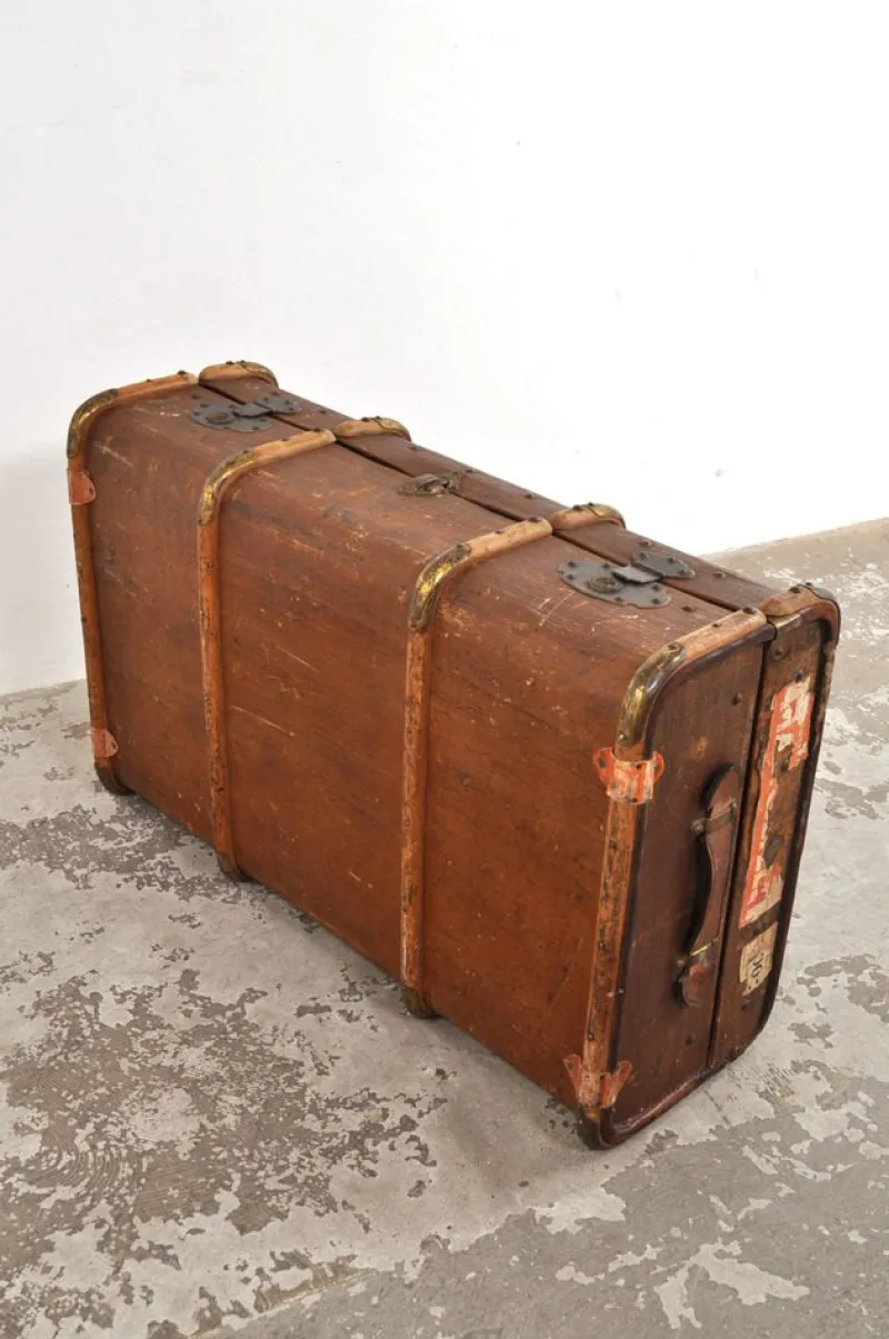 Hot Pamono Vintage Trunk from Mädler, 1930s