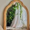 Pamono Vintage Twister Spiral Rattan Mirror with Beveled Glass from Alberich, Spain, 1970s> Mirrors
