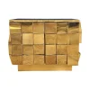 Sale Pamono Vintage Two-Door Brass Sideboard, 1980s