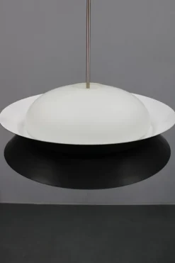 Pamono Vintage UFO Pendant Light by Josef Hurka for Napako, 1950s><noscript><img width=