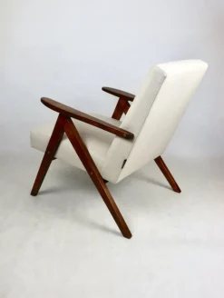Pamono Vintage VAR B-310 Armchair in Beige Wool, 1970s><noscript><img width=