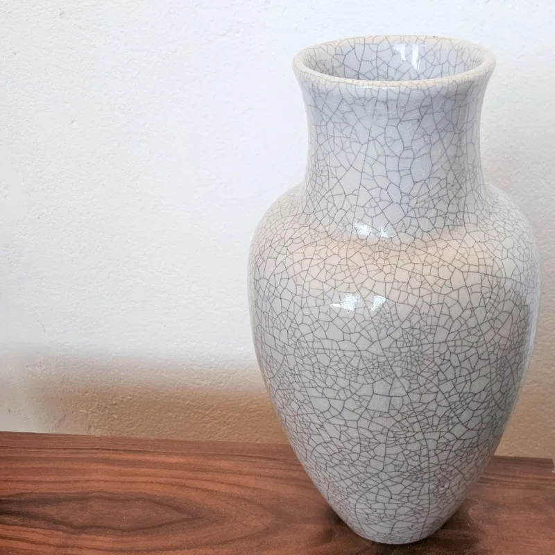 Discount Pamono Vintage Vase from Karlsruher Majolika, 1950s