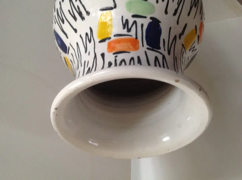 Outlet Pamono Vintage Vase in Ceramic, 1970s