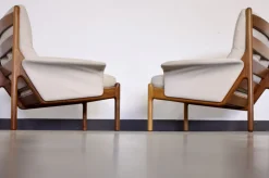 Sale Pamono Vintage Venus Living Room Set by Illum Wikkelso for Silkeborg, 1960s, Set of 5