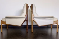 Sale Pamono Vintage Venus Living Room Set by Illum Wikkelso for Silkeborg, 1960s, Set of 5