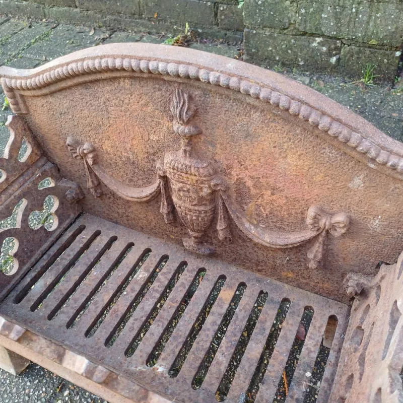Online Pamono Vintage Victorian Fireplace Basket Hearth Grate