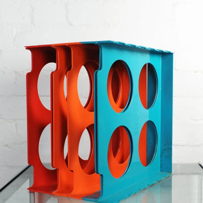 Pamono Vintage Vinyl Rack Discotec by Cogebi, 1970s> Magazine Racks