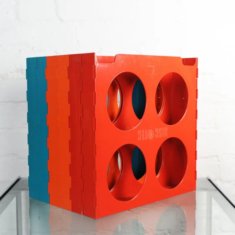 Pamono Vintage Vinyl Rack Discotec by Cogebi, 1970s> Magazine Racks
