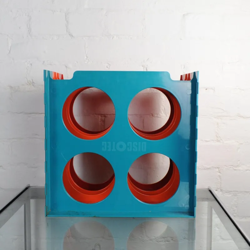 Pamono Vintage Vinyl Rack Discotec by Cogebi, 1970s> Magazine Racks