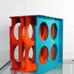 Pamono Vintage Vinyl Rack Discotec by Cogebi, 1970s><noscript><img width=