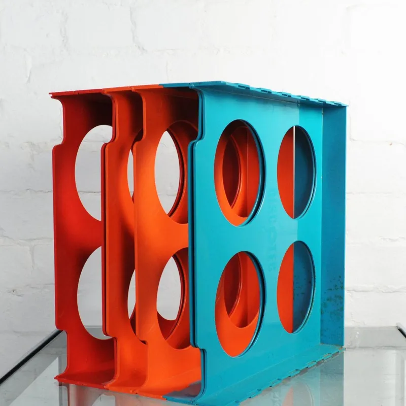 Pamono Vintage Vinyl Rack Discotec by Cogebi, 1970s> Magazine Racks