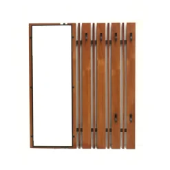 Discount Pamono Vintage Wall Coat Rack with Mirror, 1960s
