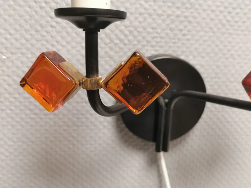 Pamono Vintage Wall Lamp by Svend Aage Holm Sørensen for Holm Sørensen & Co, 1950s> Wall Lights & Sconces