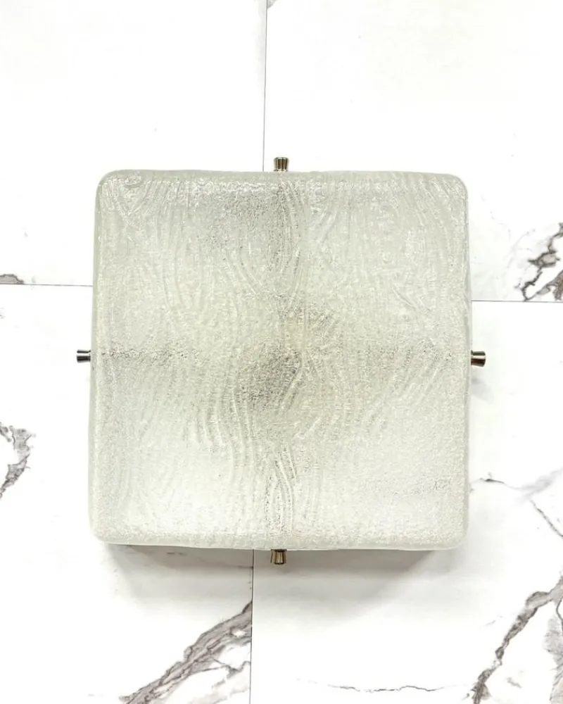 Sale Pamono Vintage Wall Lamp in Glass from Kalmar, 1960s