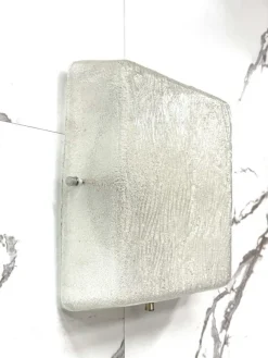 Sale Pamono Vintage Wall Lamp in Glass from Kalmar, 1960s