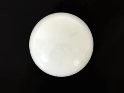 Discount Pamono Vintage Wall Light in White Opaline Globe, 1960s