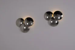 Pamono Vintage Wall Lights by Goffredo Reggiani, 1970s, Set of 2> Wall Lights & Sconces