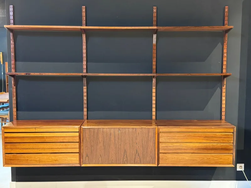 Sale Pamono Vintage Wall System in Rosewood attributed to Poul Cadovius for Cado