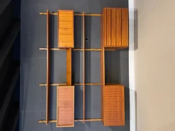 Pamono Vintage Wall System in Teak attributed to Poul Cadovius for Cado> Shelves & Wall Units