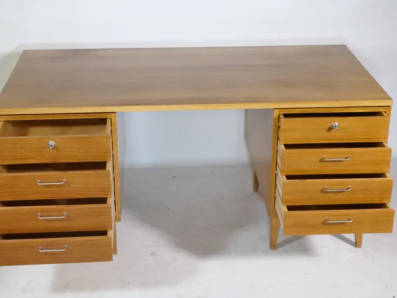 Outlet Pamono Vintage Walnut Desk, 1960s