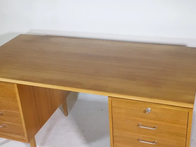 Outlet Pamono Vintage Walnut Desk, 1960s