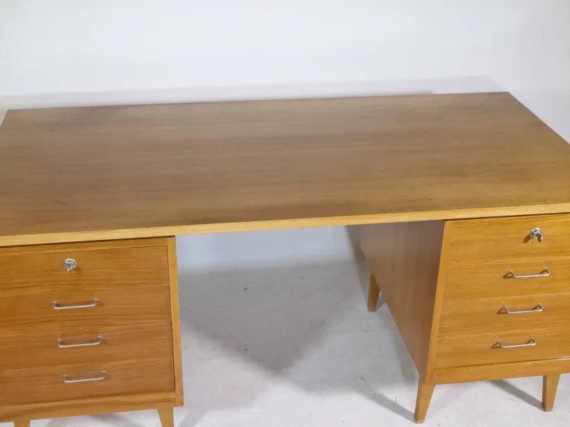 Outlet Pamono Vintage Walnut Desk, 1960s