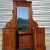 Pamono Vintage Walnut Dressing Table, 1950s> Dressing Tables