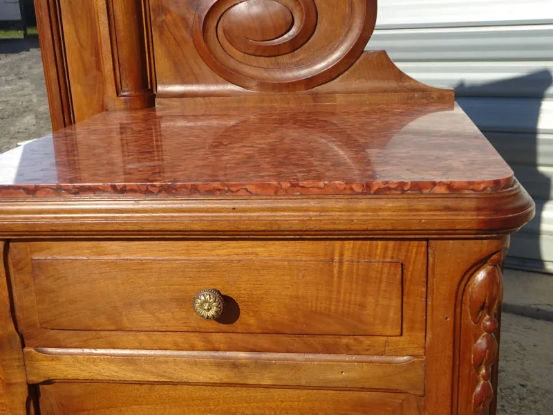 Pamono Vintage Walnut Dressing Table, 1950s> Dressing Tables