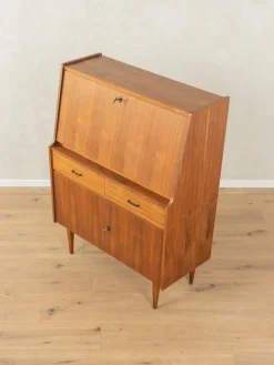Pamono Vintage Walnut Secretary, 1950s><noscript><img width=