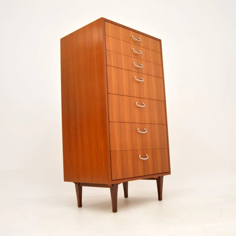 Online Pamono Vintage Walnut Tallboy from Meredew, 1960s