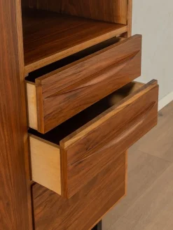 Pamono Vintage Walnut Veneer Highboard, 1960s><noscript><img width=