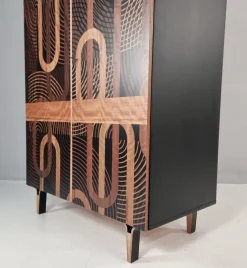 New Pamono Vintage Wardrobe in Beech, 1970s