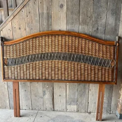 New Pamono Vintage Wicker & Cane Headboard