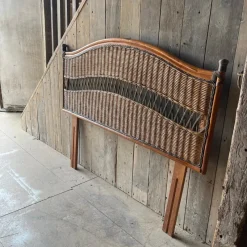 New Pamono Vintage Wicker & Cane Headboard