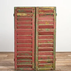 Outlet Pamono Vintage Window Shutters, 1950s, Set of 2