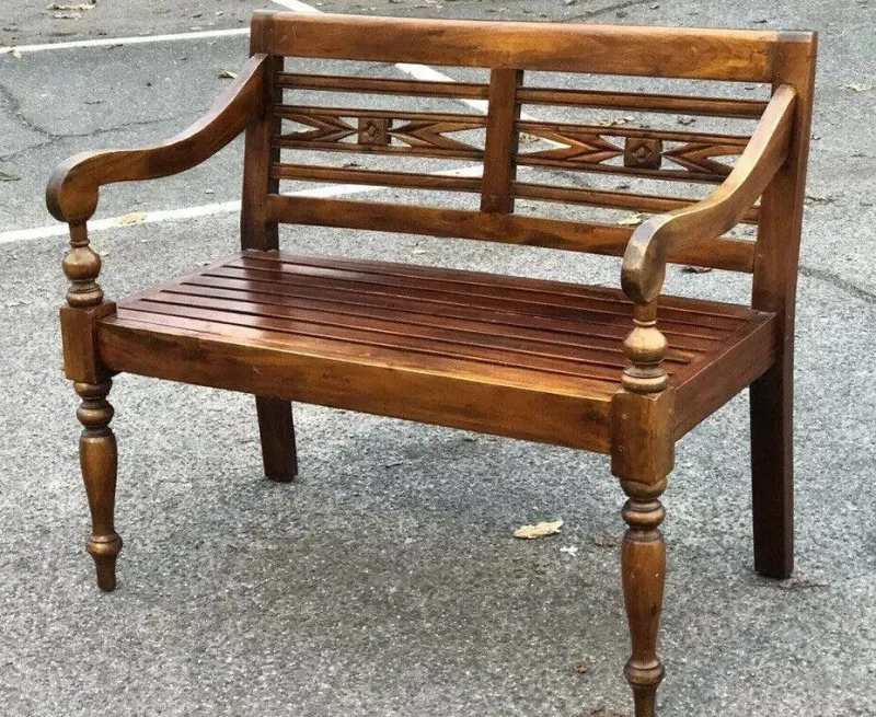 Best Pamono Vintage Windsor Wooden Bench