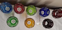 Hot Pamono Vintage Wine Glasses in Cut Crystal Glass by Nachtmann, 1970s, Set of 8