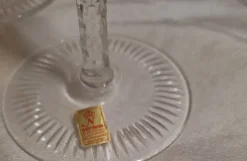 Hot Pamono Vintage Wine Glasses in Cut Crystal Glass by Nachtmann, 1970s, Set of 8