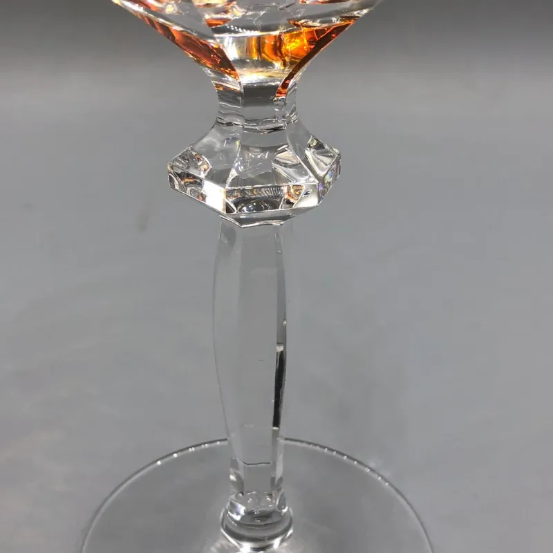 Pamono Vintage Wittwer Wine Glasses in Cobalt Emerald Amber, 1960s, Set of 4> Glassware